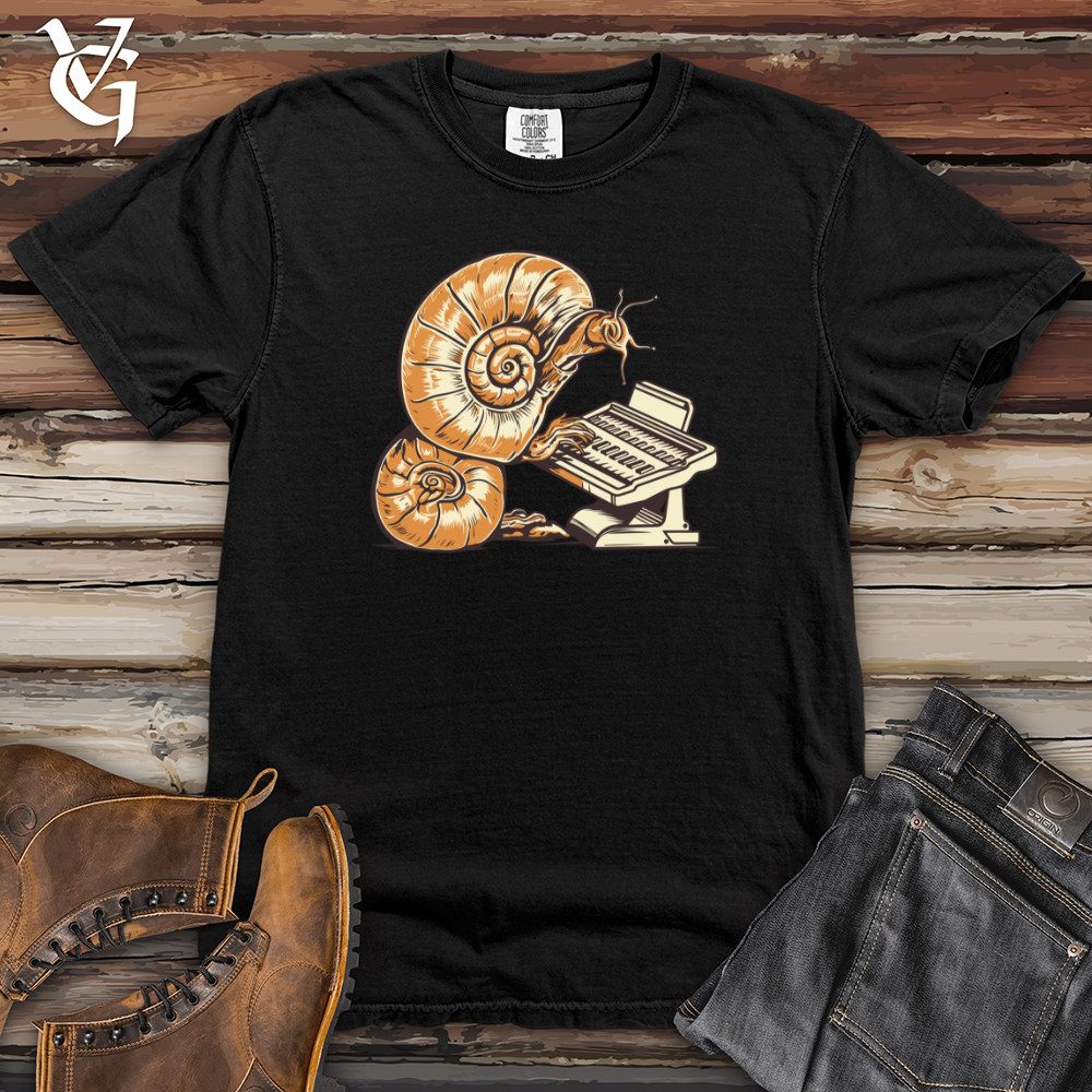 Vintage Ivory Snail Heavy Cotton Comfort Colors Tee