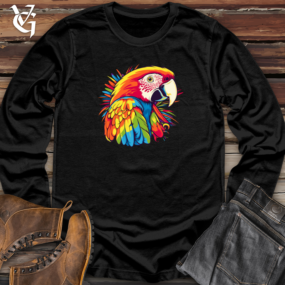 Colorful Melody Parrot Long Sleeve