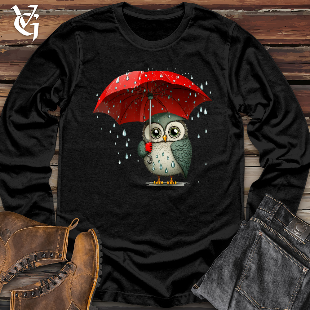 Owl in the Rain Long Sleeve