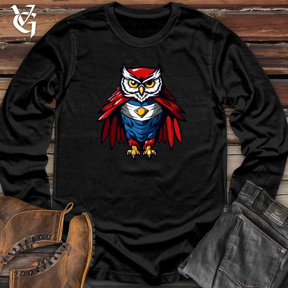 Retro Heroowl Long Sleeve