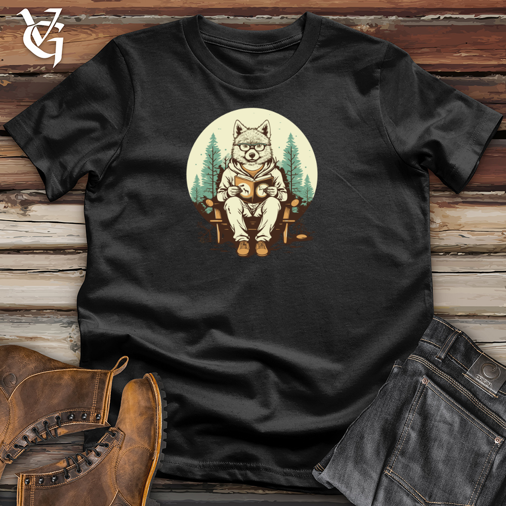 Wise Woods Reader Cotton Tee