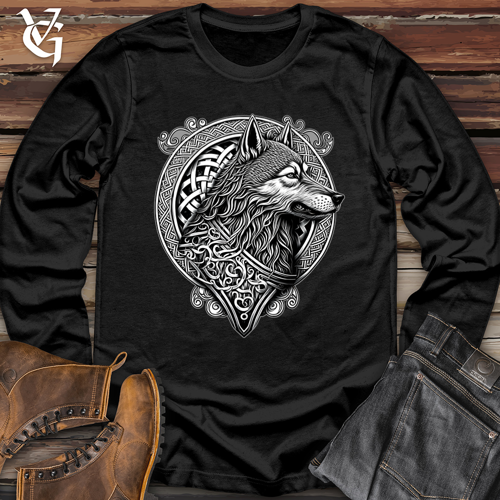 Armored Wolf Softstyle Long Sleeve