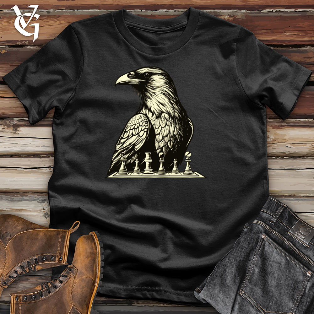 Chess Concentration Raven Cotton Tee