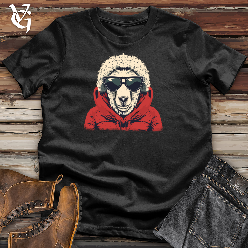 Wooly Sheep Beanie Cotton Tee