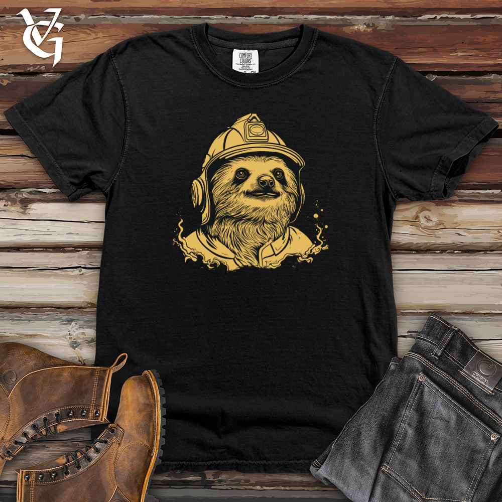 First Responder Sloth Rescue Heavy Cotton Comfort Colors Tee