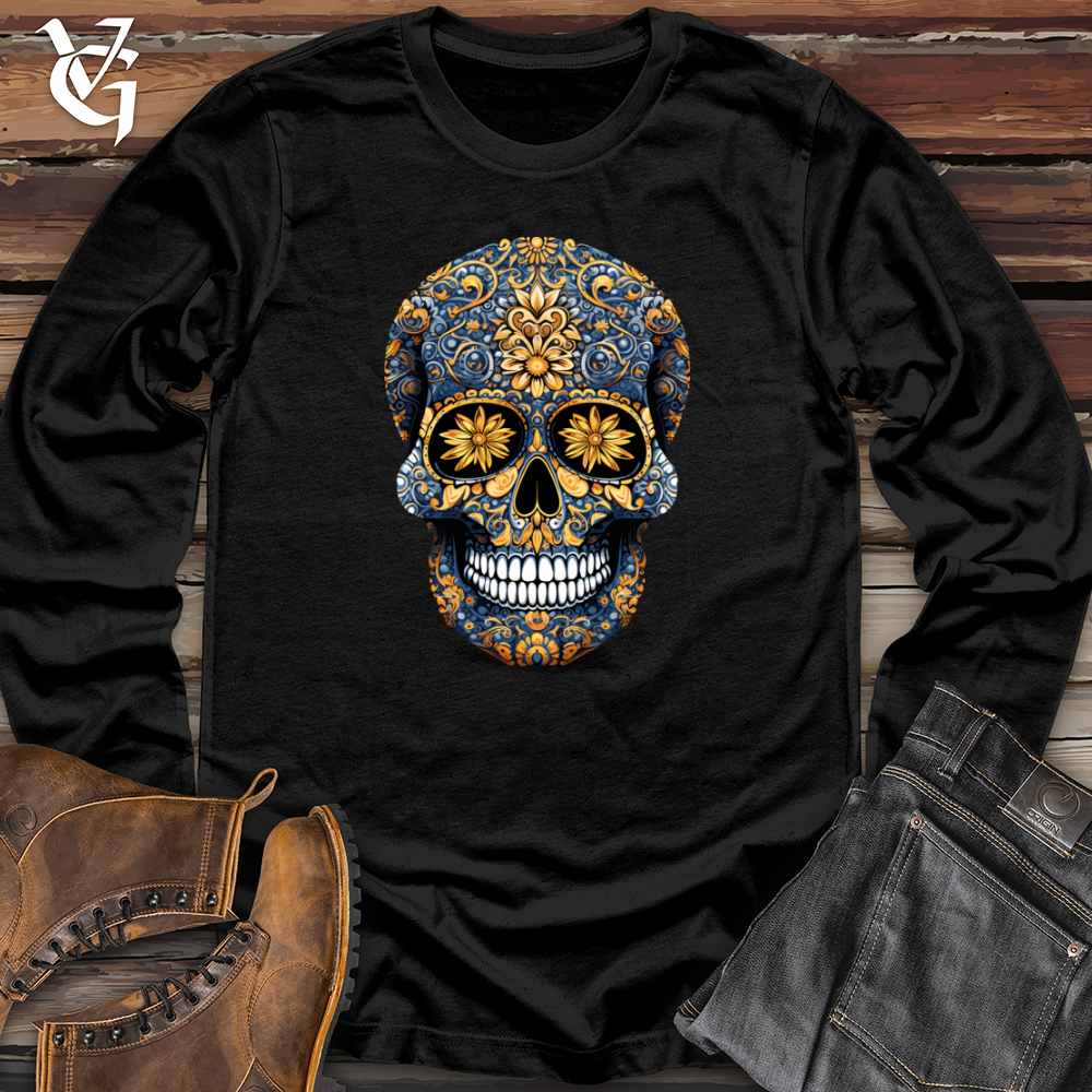 Mandala Skull Long Sleeve