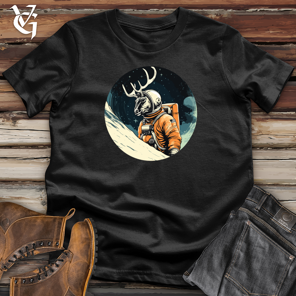 Deer Astronaut Adventure Softstyle Tee