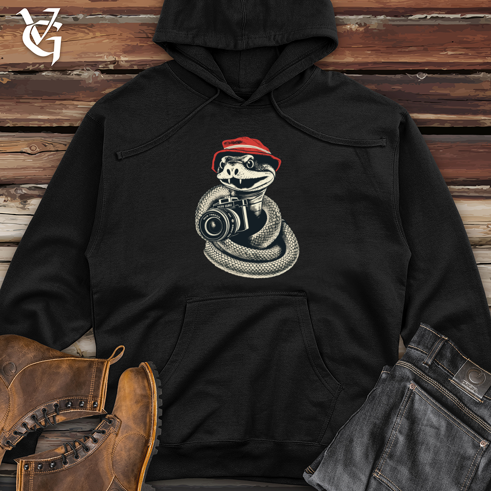 Snapshot Serpent Midweight Hooded Sweatshirt