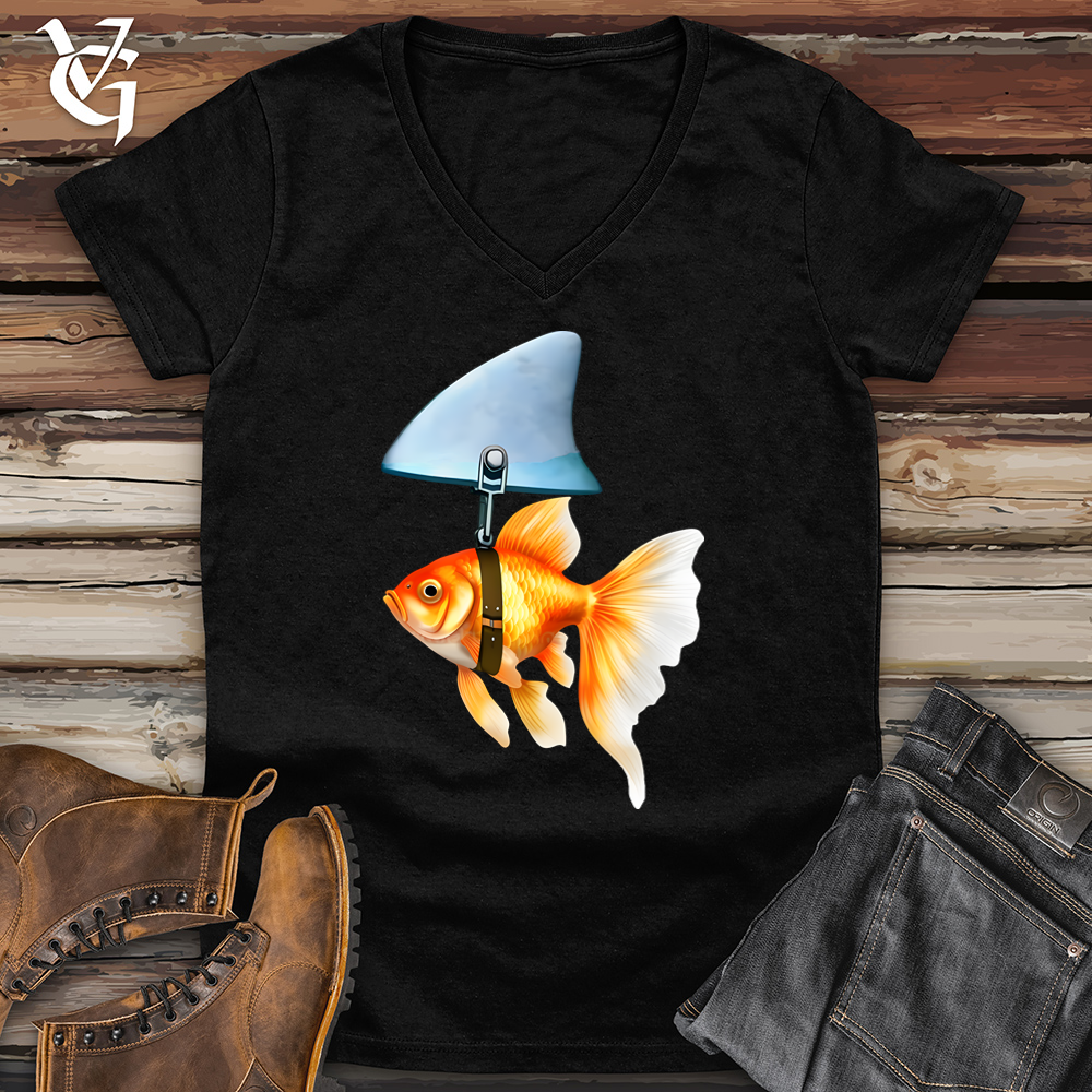 Goldfish Shark Fin Softstyle V-Neck