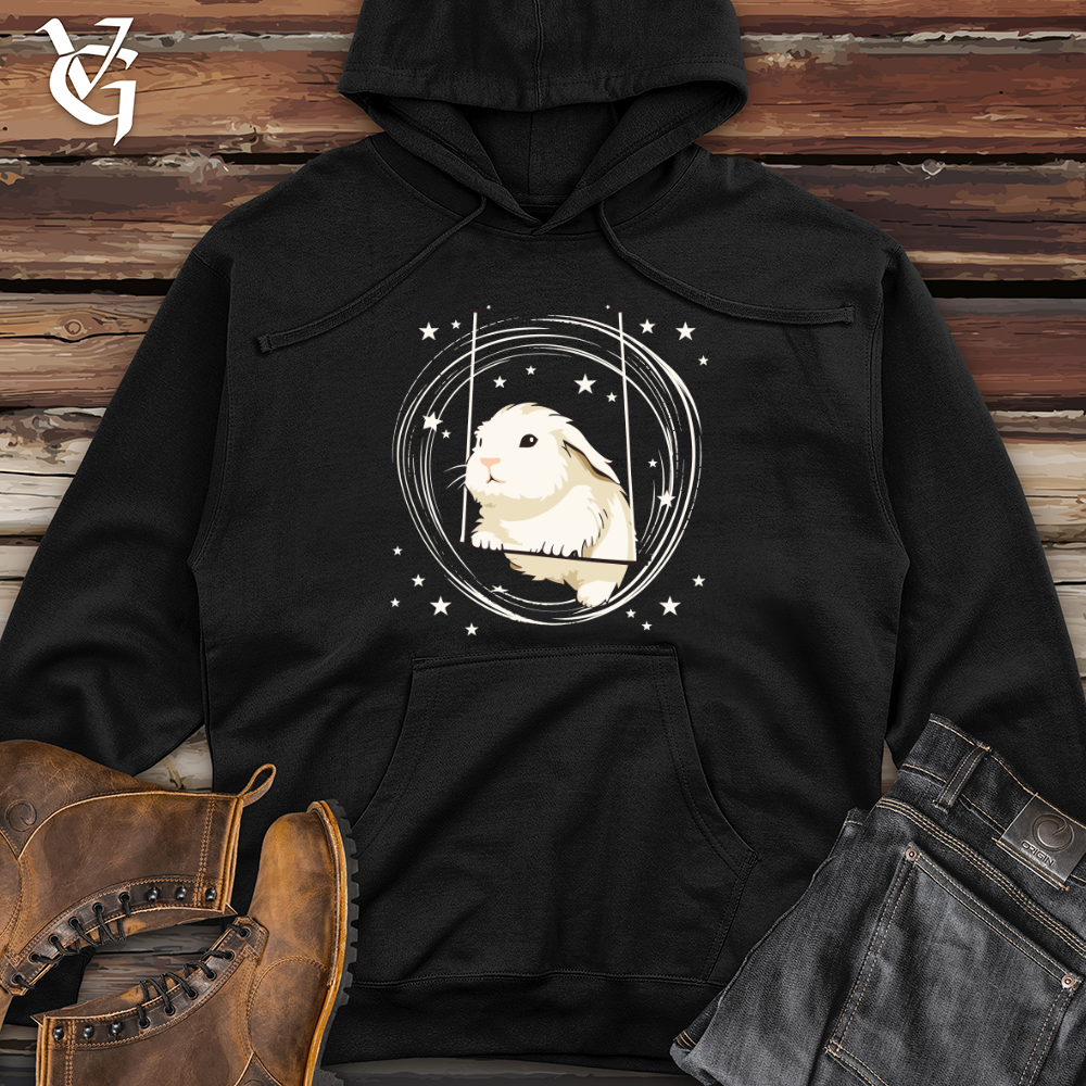 Bunny Stardust Swing Midweight Hooded Sweatshirt