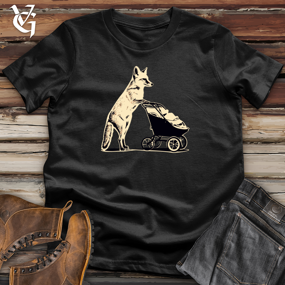 Retro Strolling Fox Softstyle Tee
