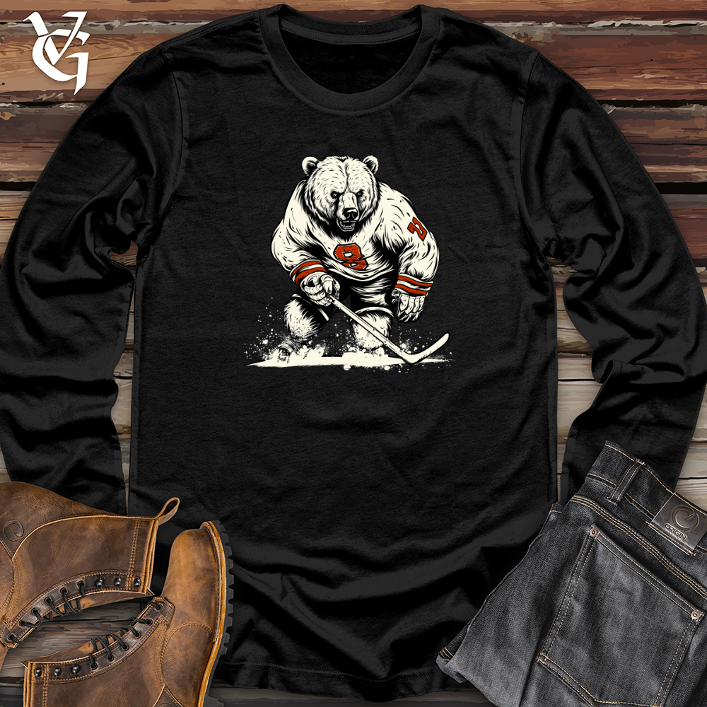 Retro Rink Bruin Long Sleeve