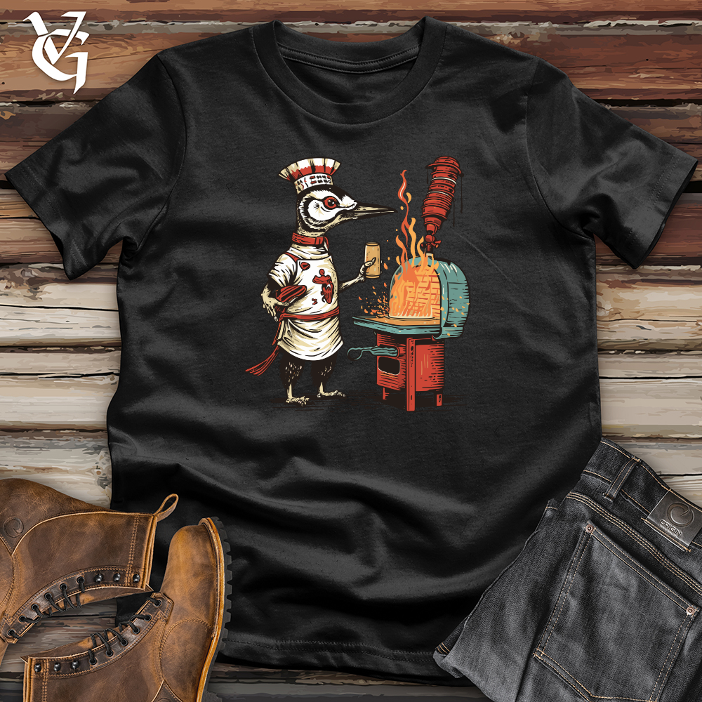 Woodpecker Grill Master Softstyle Tee