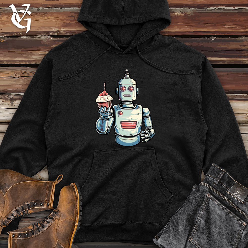 Cupcakebot Midweight Hooded Sweatshirt