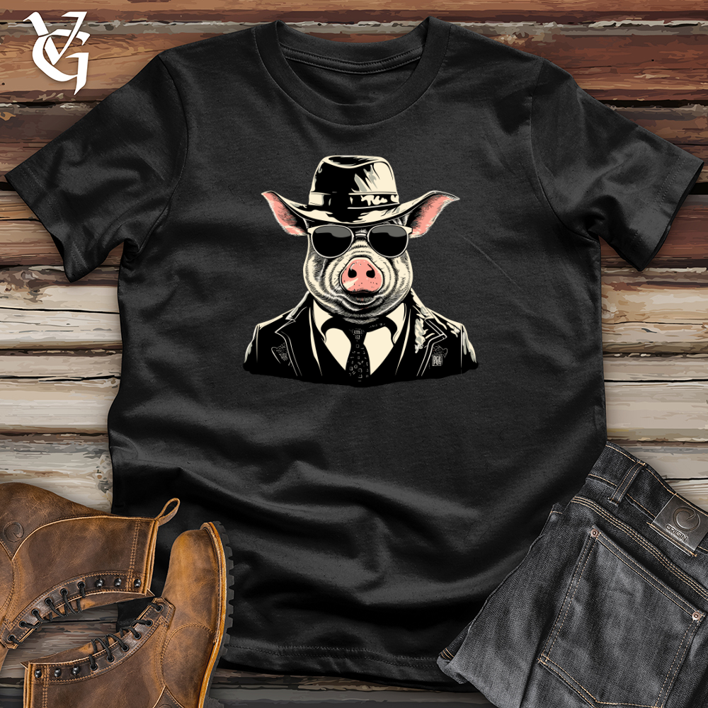 Retro Gangster Hog Softstyle Tee