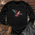 Retro Soaring Flamingo 01 Long Sleeve