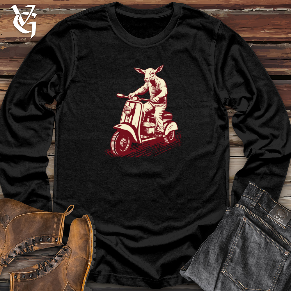 Retro Scootin Farm Long Sleeve