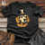 Monocled Top Hat Golden Retriever Cotton Tee