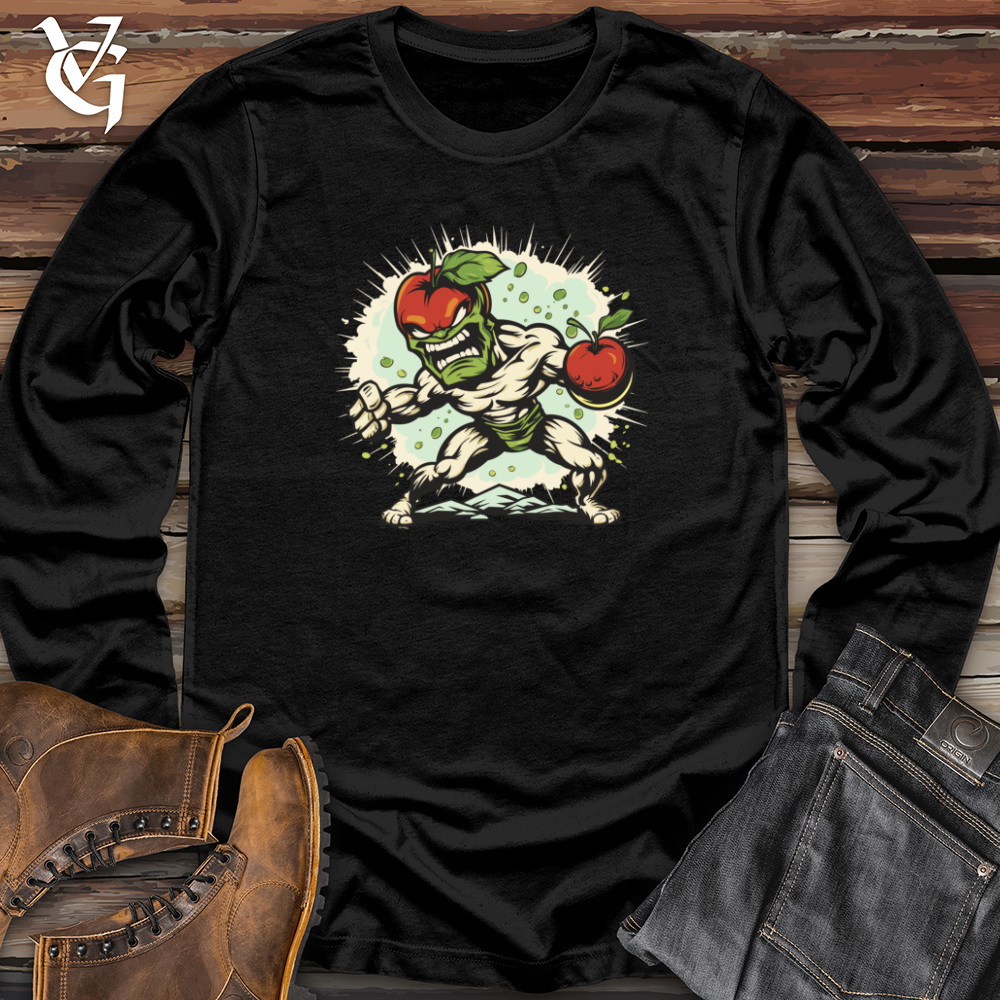 Whimsical Apple Warrior Long Sleeve