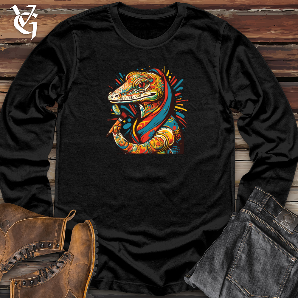 Paintbrush Maestro Lizard Long Sleeve
