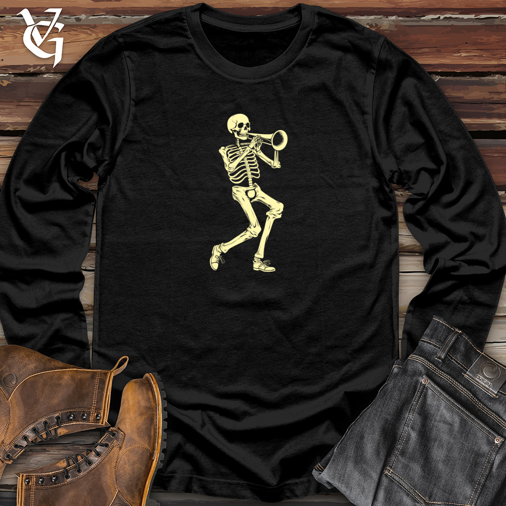 Melodic Skeleton Serenade Long Sleeve