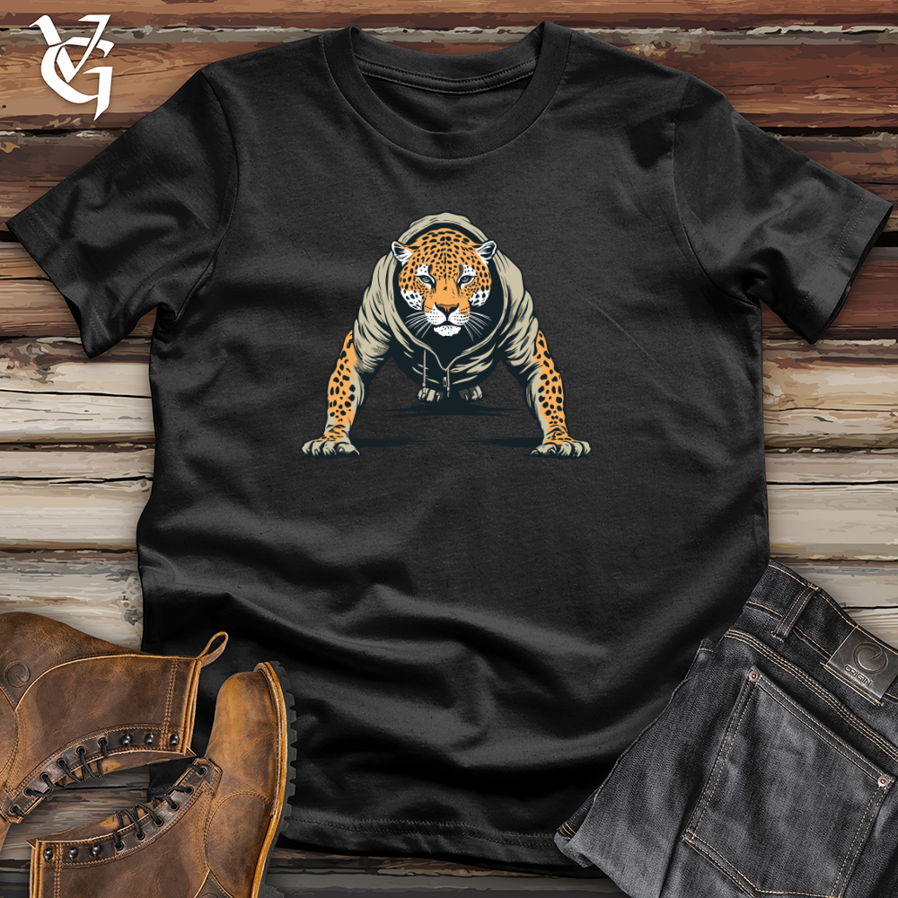 Retro Push Up Cheetah Cotton Tee