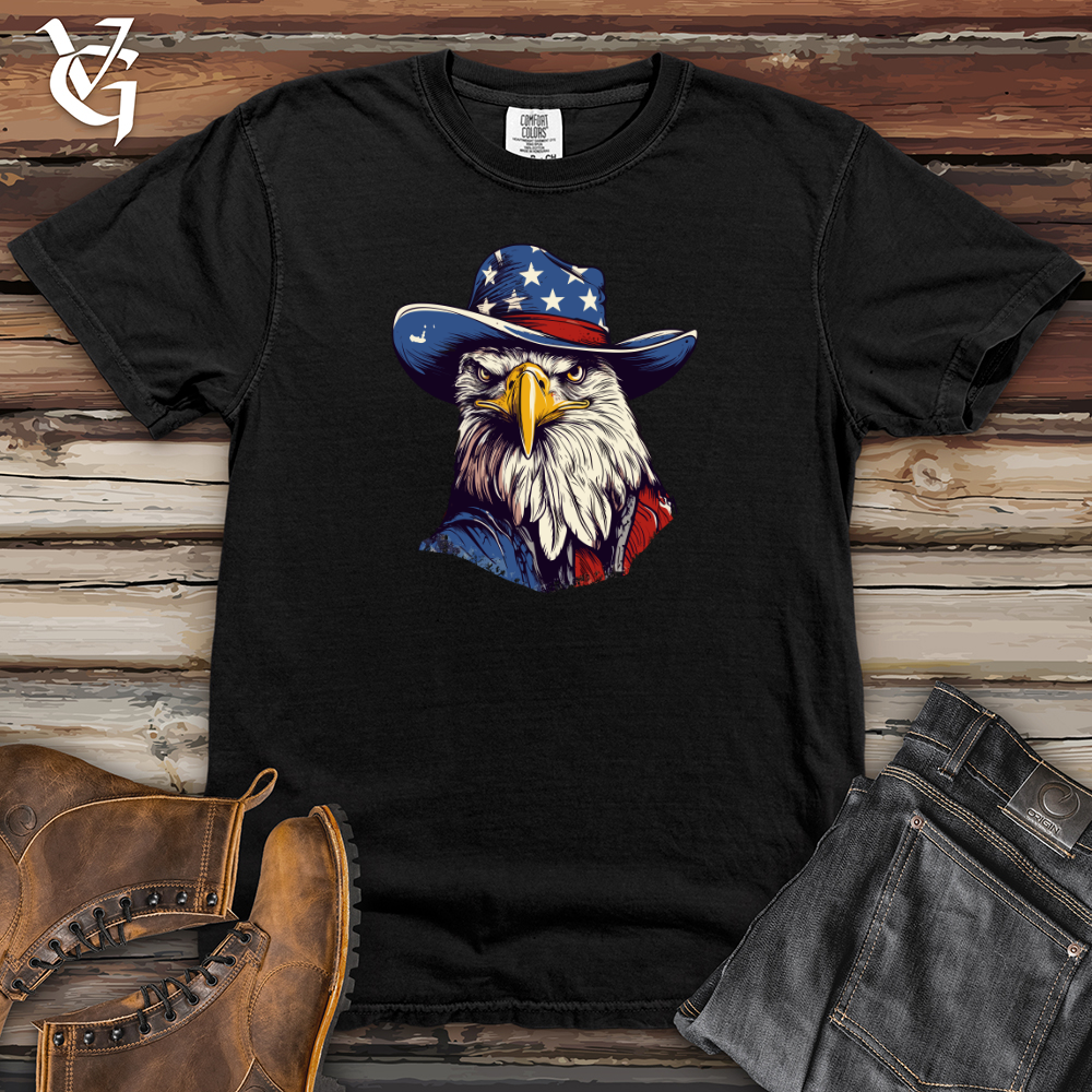 Eagle Skyline Rodeo Cowboy Cap Heavy Cotton Comfort Colors Tee