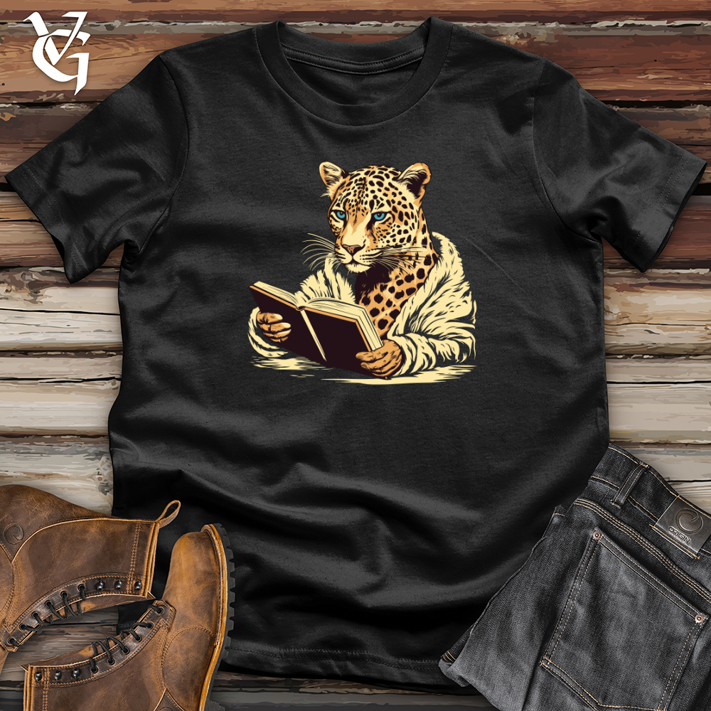 Leopard Book Club Softstyle Tee