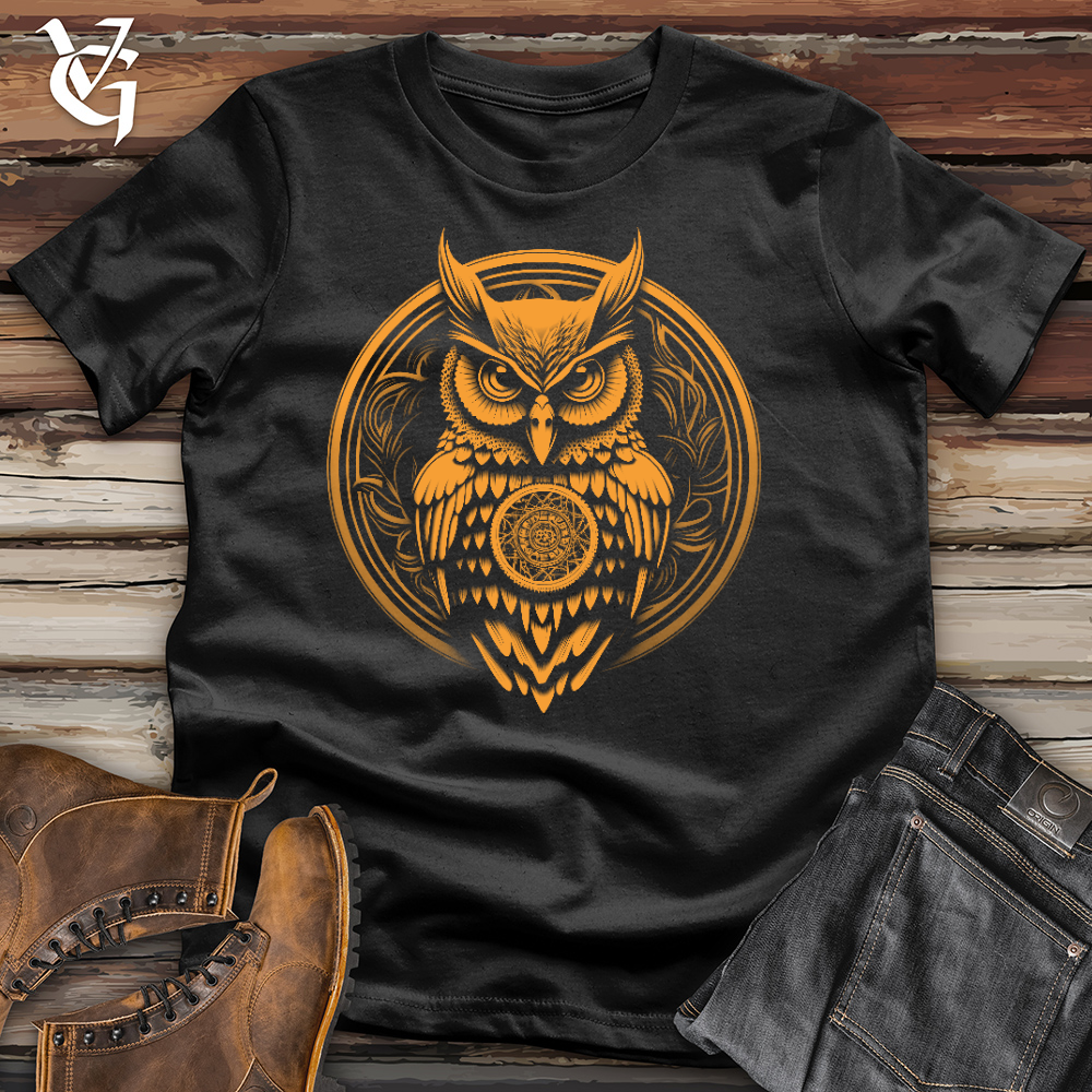 Ornate Owl Cotton Tee
