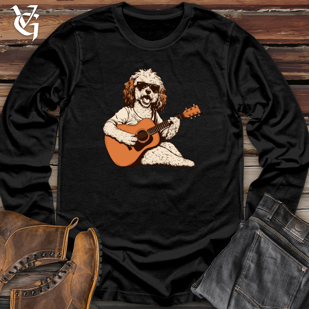 Vintage Jamming Pooch Long Sleeve