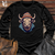 Vintage Buffalo Wearing Beanie Long Sleeve