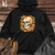 Vibrant Orange Artistry Midweight Hooded Sweatshirt