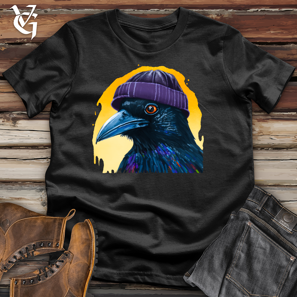 Raven Beanie Cotton Tee