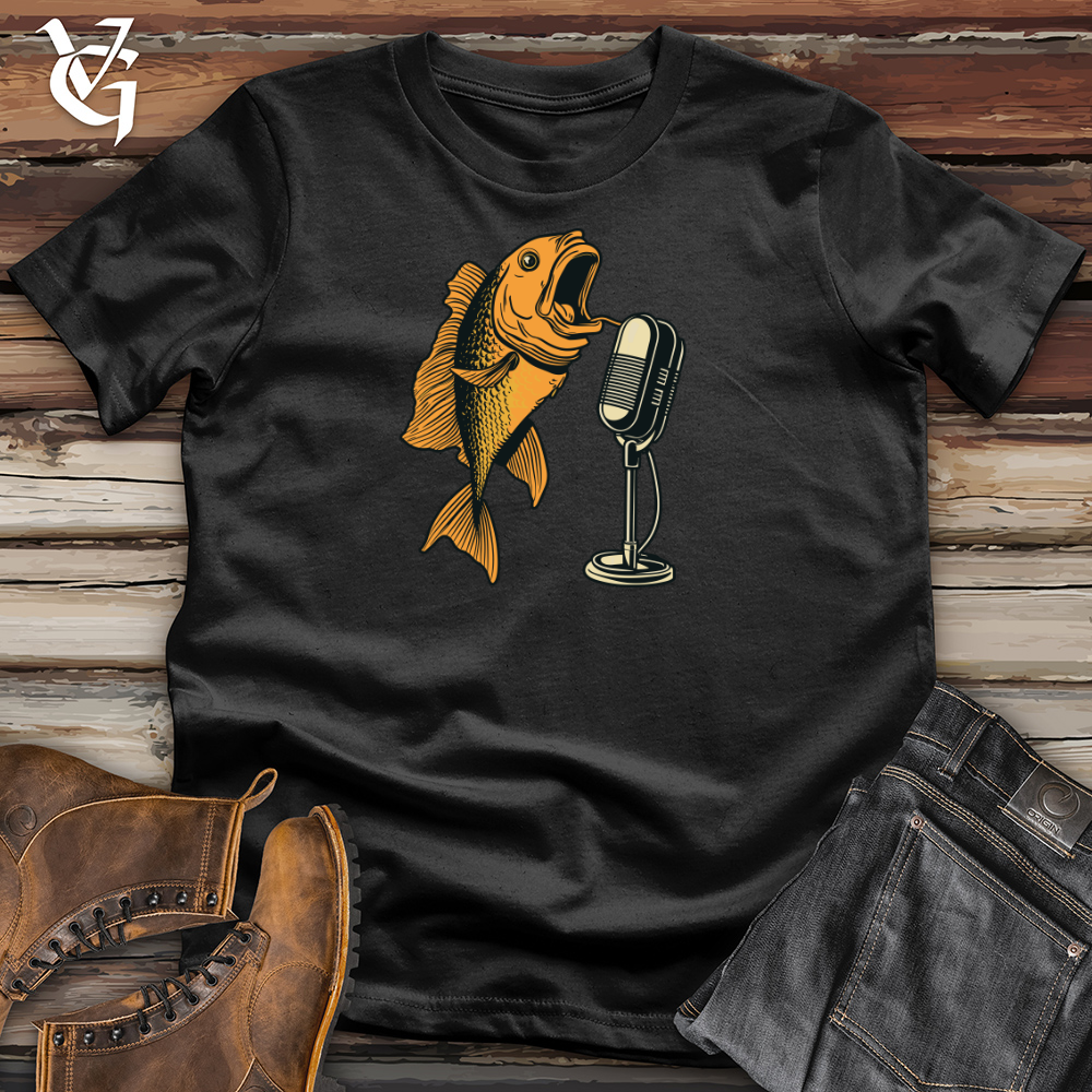 Comedic Fin Follies Cotton Tee