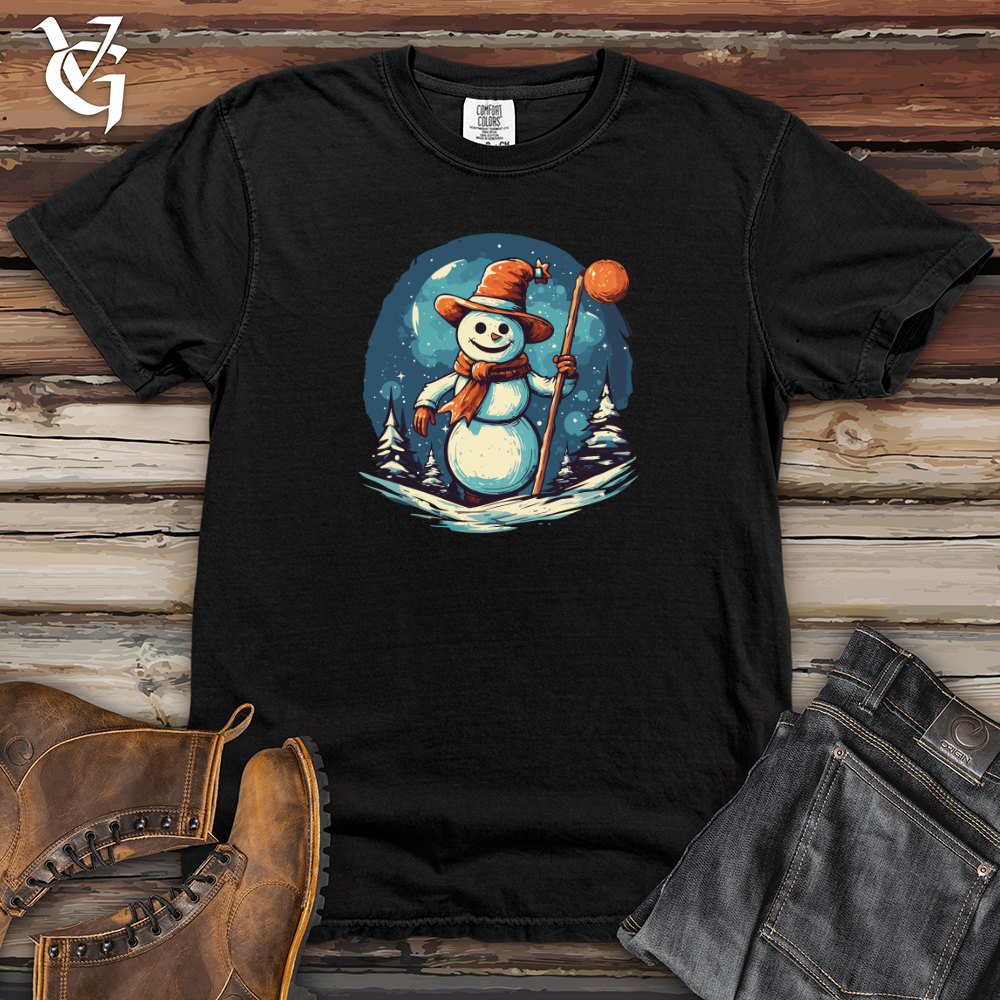 Cosmic Snowman Frost 01 Heavy Cotton Comfort Colors Tee