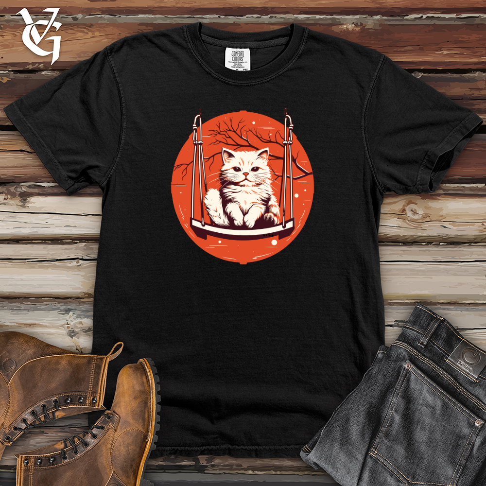 Feline Swingtime Heavy Cotton Comfort Colors Tee