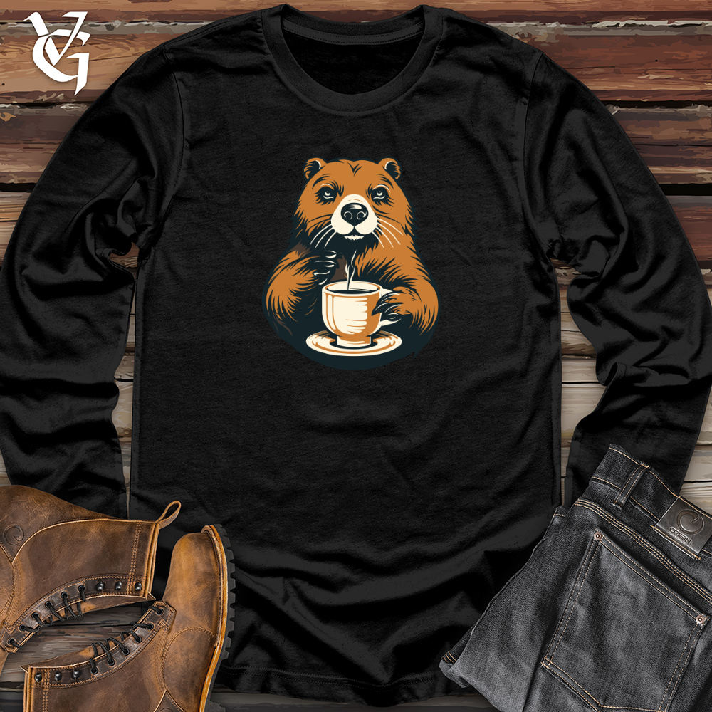 Caffeinated Beaver Brew Long Sleeve