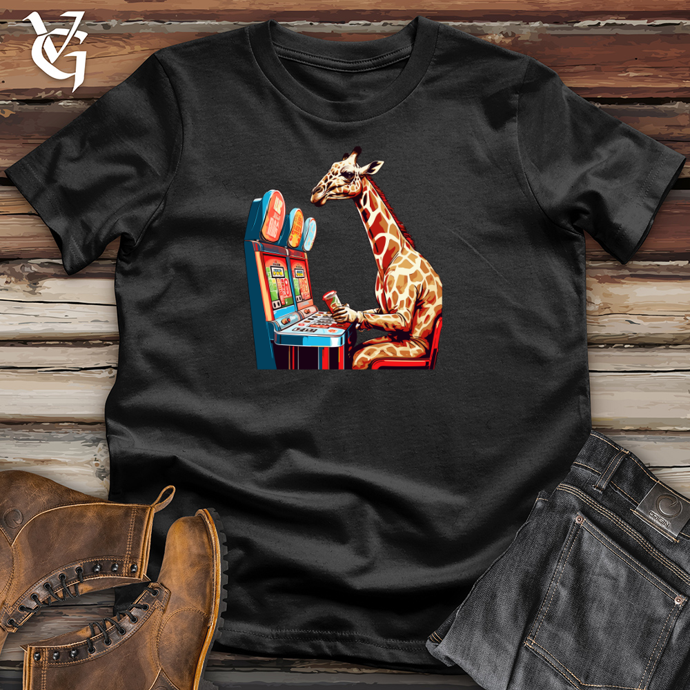 Retro Jackpot Giraffe Cotton Tee