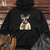 Kooky Crooner Deer Midweight Hooded Sweatshirt