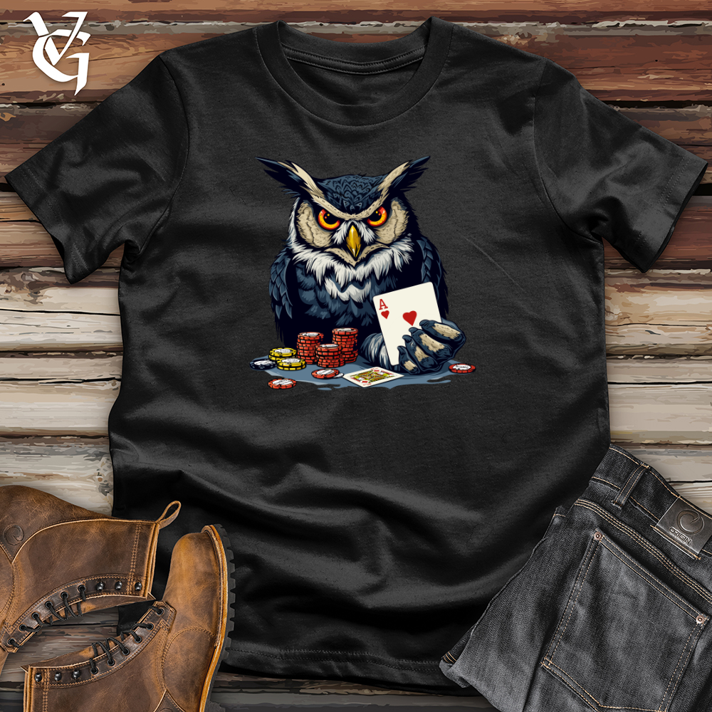 Black Jack Owl Softstyle Tee