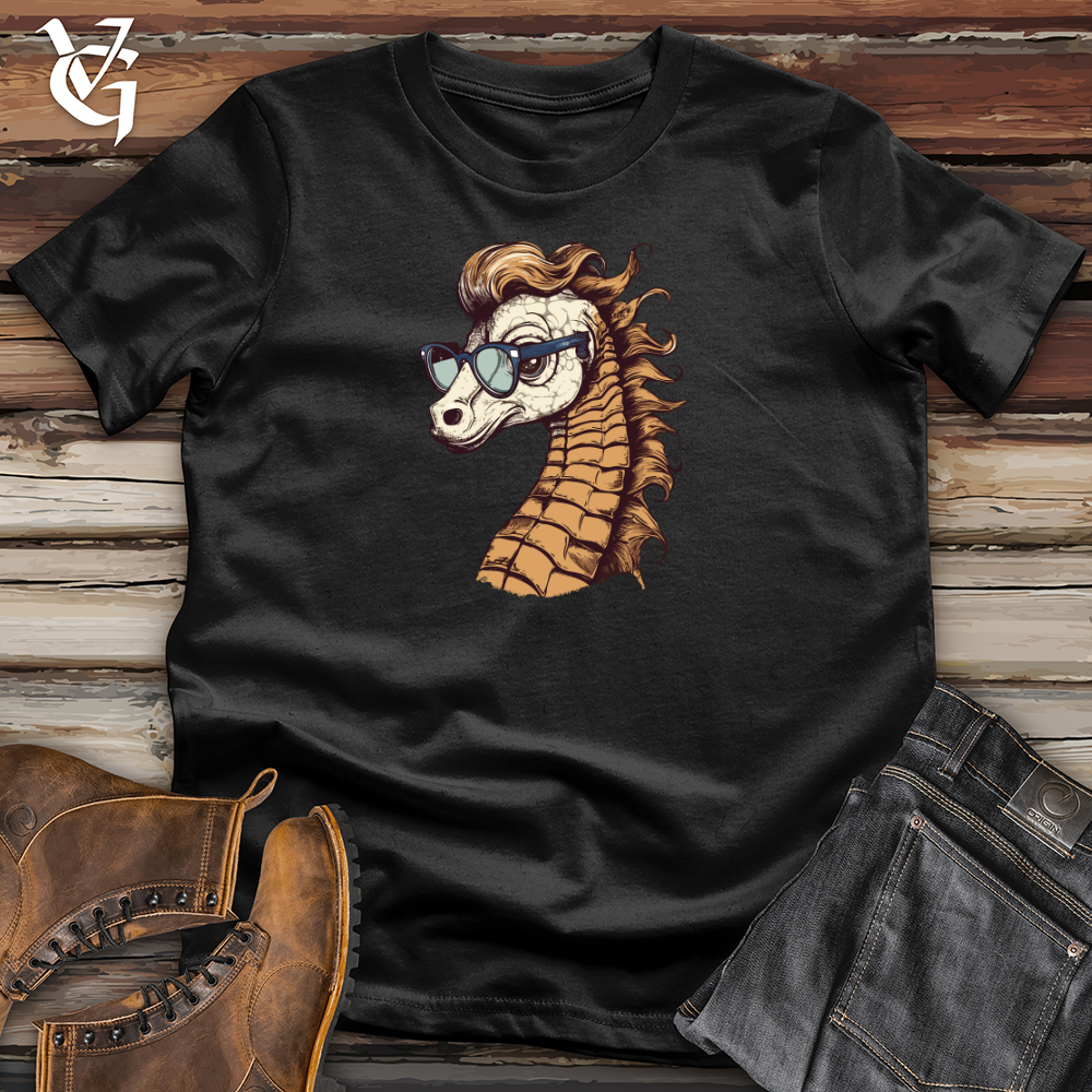 Seahorse Ocean Swell Hipster Hues Softstyle Tee