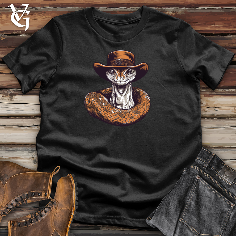 Snake Cowboy Wild West Slither Cotton Tee