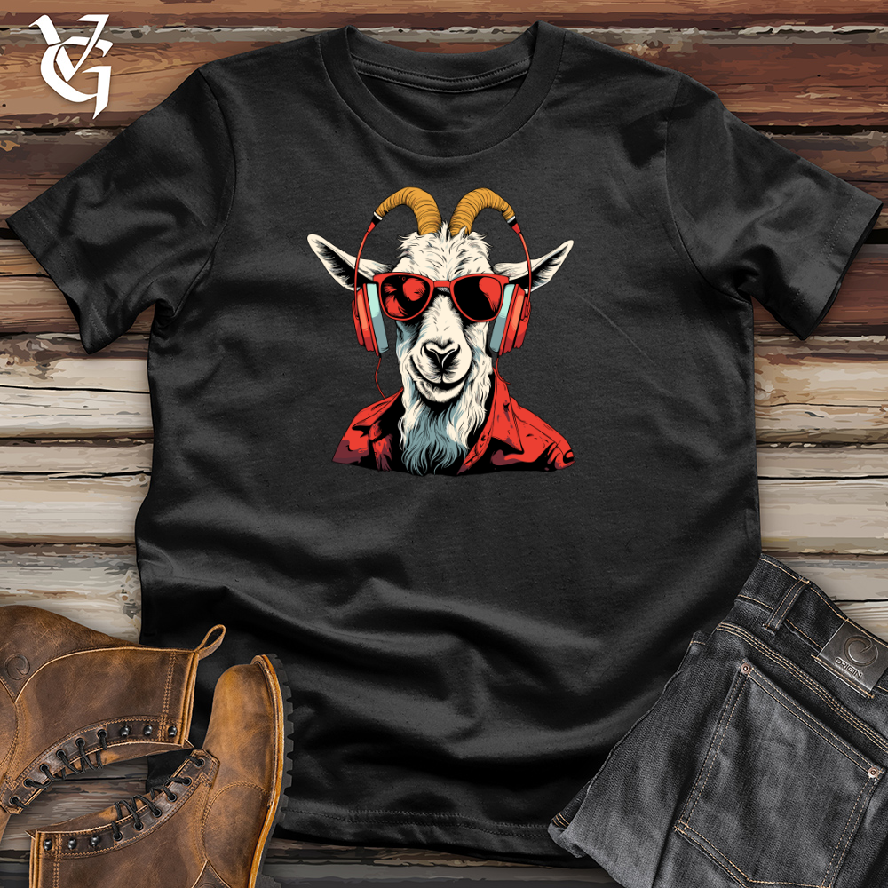 Goat Grooves Headphone Style Cotton Tee