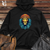 Retro Cosmic Beanie Lion Midweight Hooded Sweatshirt