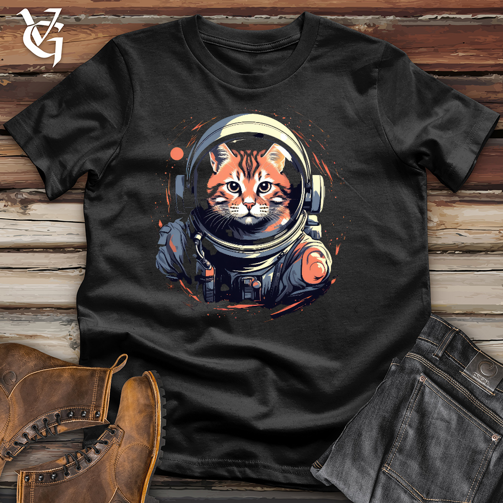 Cat astronaut t sales shirt