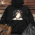 Vintage Snowy Penguin Midweight Hooded Sweatshirt