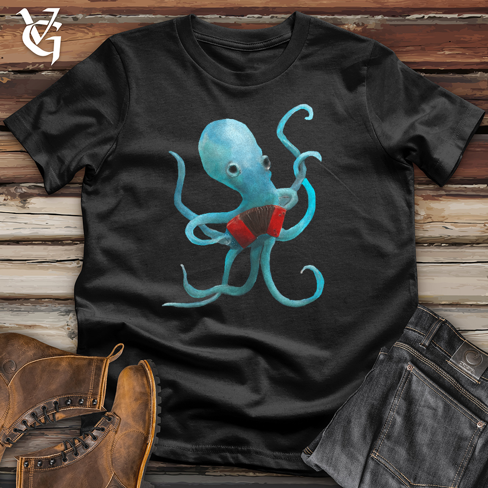 Octopus Musician Cotton Tee