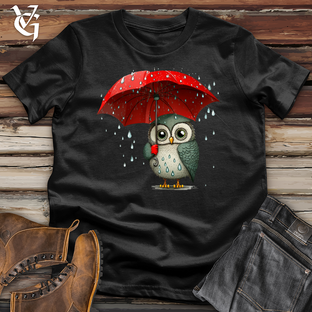 Owl in the Rain Softstyle Tee