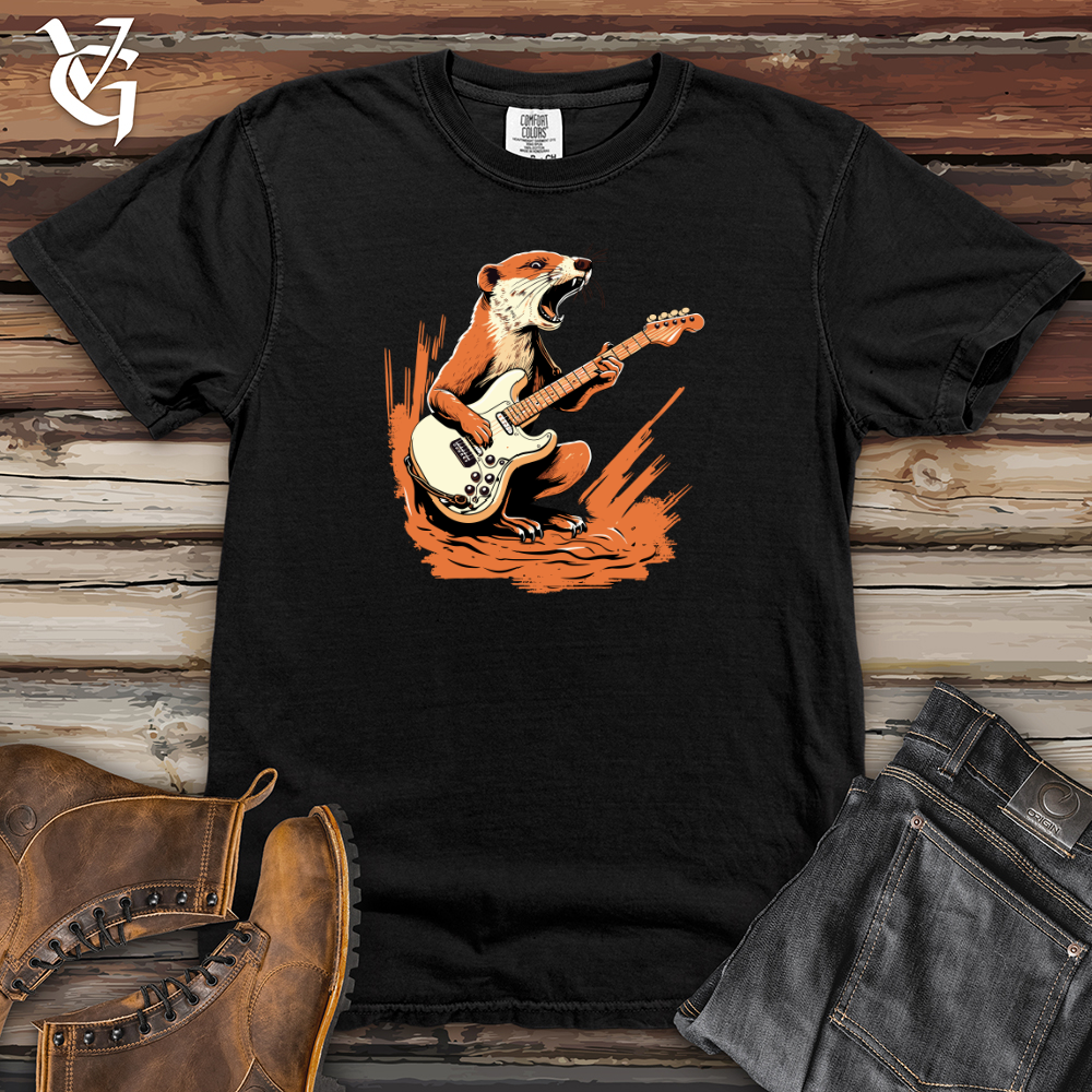 Mongoose Melody Guitar Rockout 01 Heavy Cotton Comfort Colors Tee