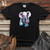 Retro Cosmic Ice Cream Elephant Heavy Cotton Comfort Colors Tee